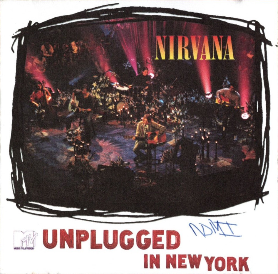 M T V unplugged in new york by nirvana front page